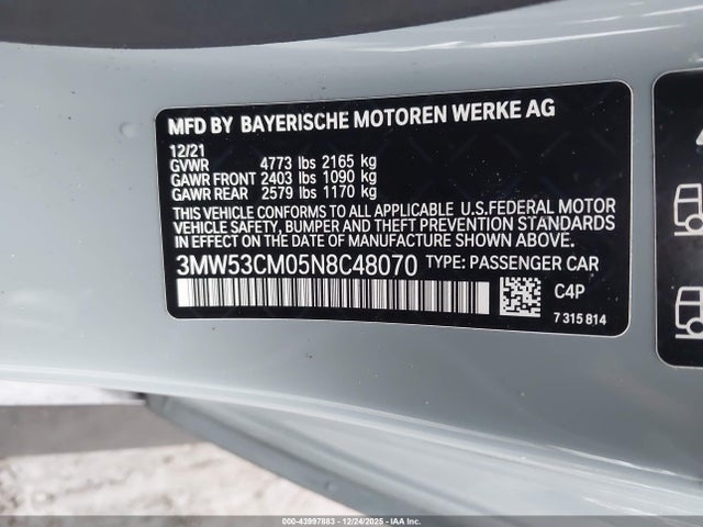 2022 BMW M240 3MW53CM05N8C48070 Photo 8