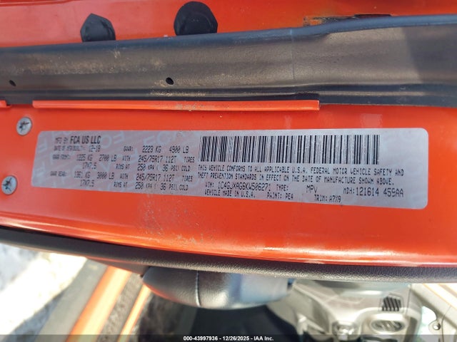 1C4GJXAG6KW506271 Jeep Wrangler Sport S 4x4