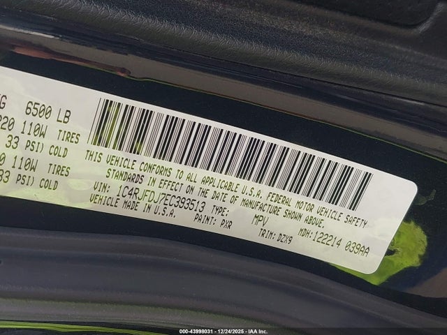 Jeep Grand Cherokee Srt8 2014 1C4RJFDJ7EC393513 Image 9