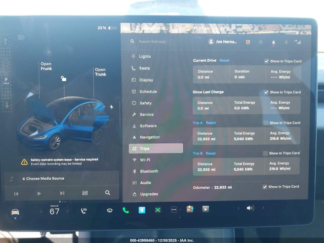 2024 TESLA MODEL 3 5YJ3E1EA4RF855644 Photo 6