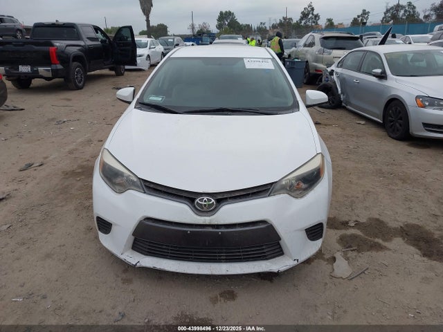 2T1BURHE6GC654745 Toyota COROLLA LE