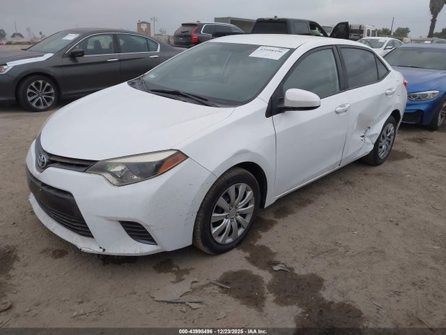 2T1BURHE6GC654745 Toyota COROLLA LE