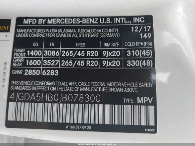 2018 MERCEDES-BENZ GLE 350 4JGDA5HB0JB078300 Photo 8