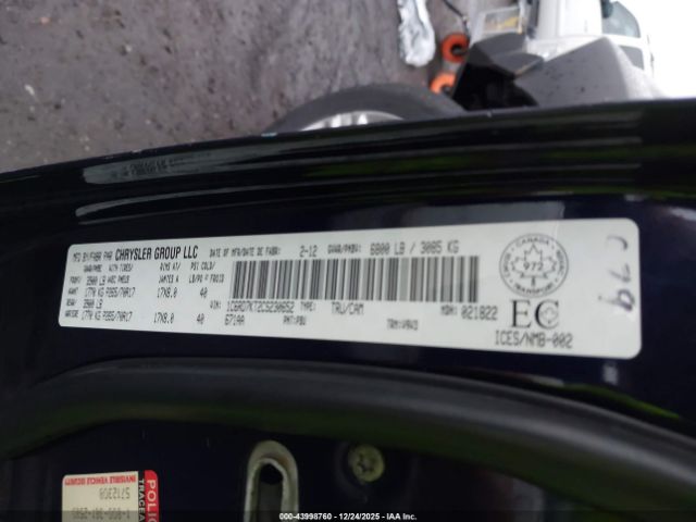 2012 RAM 1500 1C6RD7KT2CS230652 Photo 8