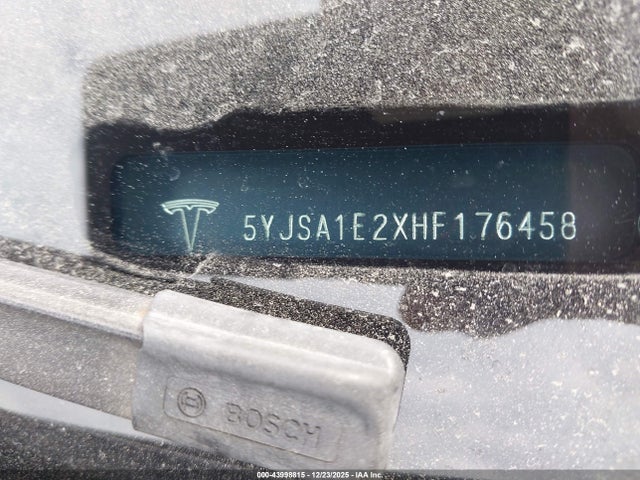 2017 TESLA MODEL S 5YJSA1E2XHF176458 Photo 8
