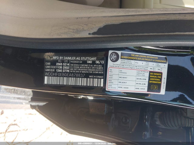 2014 MERCEDES-BENZ E 250 BLUETEC WDDHF0EB0EA878837 Photo 8