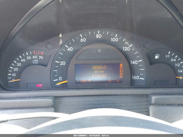 43999011 :رقم المزاد ، WDBRF40J83A484647 vin ، 2003 Mercedes-benz C 230 Kompressor Sport مزاد بيع