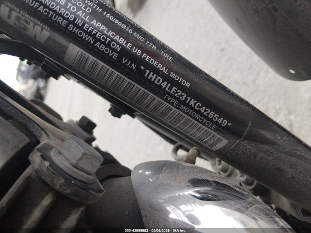 2019 HARLEY-DAVIDSON XL883 1HD4LE231KC426549 Photo 9