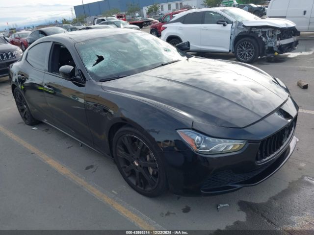 2014 MASERATI GHIBLI ZAM57XSA7E1122335
