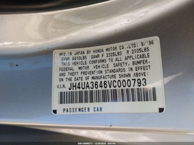 1997 ACURA TL JH4UA3646VC000793 Photo 8
