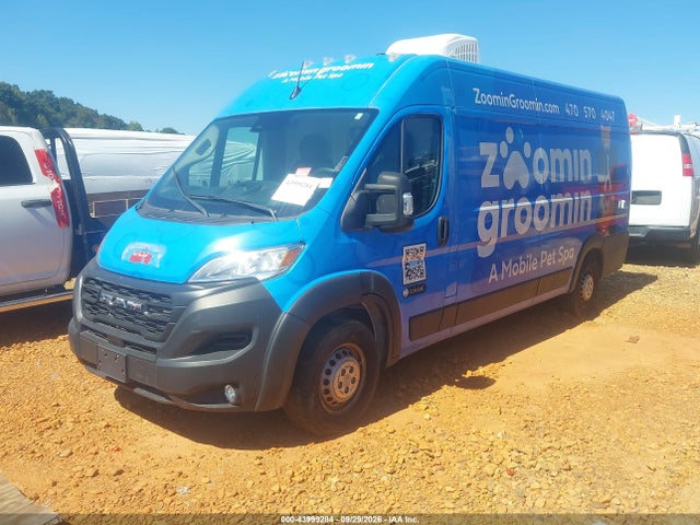 43999284 :رقم المزاد ، 3C6MRVJG5RE133915 vin ، 2024 Ram Promaster 3500 مزاد بيع
