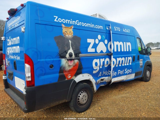 43999284 :رقم المزاد ، 3C6MRVJG5RE133915 vin ، 2024 Ram Promaster 3500 مزاد بيع