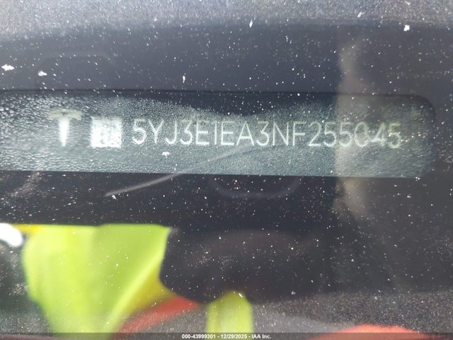 2022 TESLA MODEL 3 5YJ3E1EA3NF255045 Photo 8