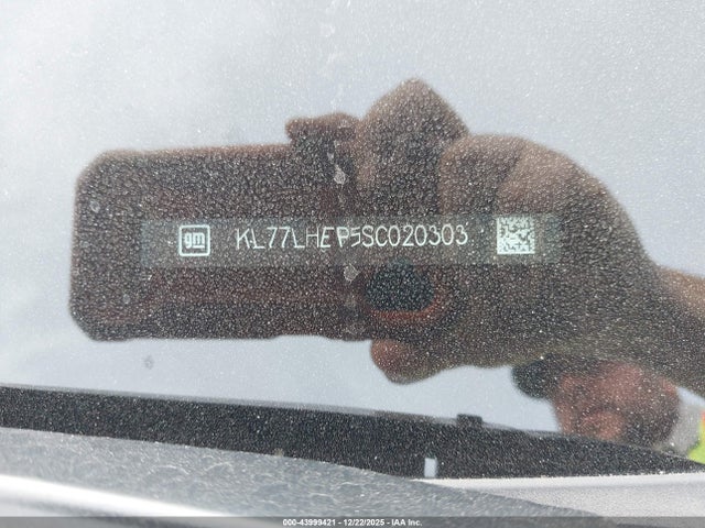 KL77LHEP5SC020303 Chevrolet Trax Fwd Lt