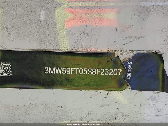 Продаж на аукціоні авто 2025 Bmw M340i, vin: 3MW59FT05S8F23207, номер лоту: 43999747