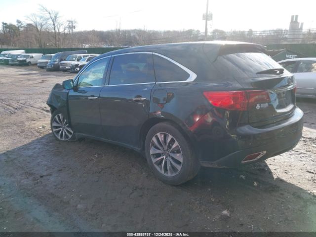 2015 ACURA MDX 5FRYD4H40FB027312 Photo 2