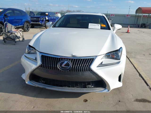43999770 :رقم المزاد ، JTHHE5BC9F5004244 vin ، 2015 Lexus Rc 350 مزاد بيع