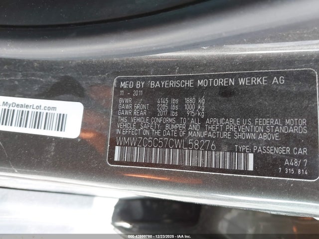 2012 MINI COOPER S COUNTRYMAN WMWZC5C57CWL58276 Photo 8