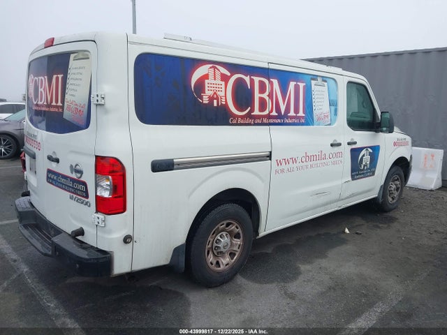 1N6BF0KY1JN811589 Nissan Nv Cargo Nv2500 Hd Sv V6