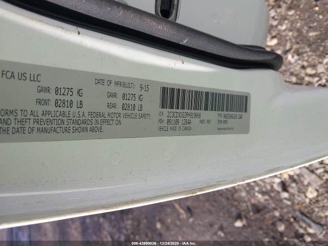 2015 DODGE CHARGER 2C3CDXJG3FH919666 Photo 8