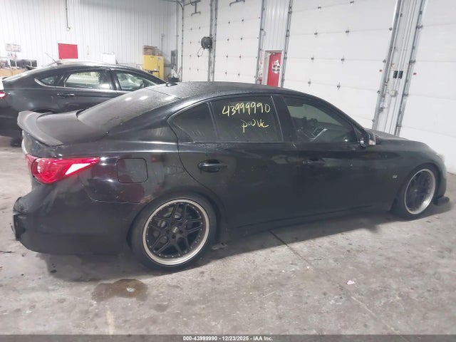 43999990 :رقم المزاد ، JN1BV7AR3EM707256 vin ، 2014 Infiniti Q50 Premium/sport مزاد بيع