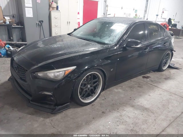 43999990 :رقم المزاد ، JN1BV7AR3EM707256 vin ، 2014 Infiniti Q50 Premium/sport مزاد بيع