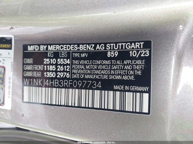 2024 MERCEDES-BENZ GLC 300 W1NKJ4HB3RF097734 Photo 8