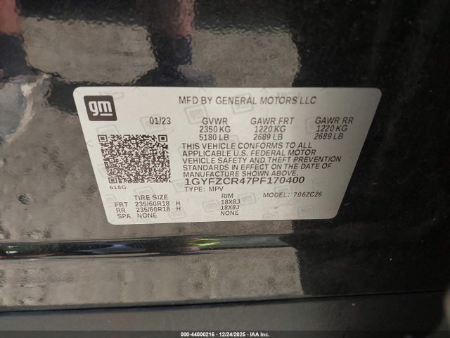 2023 CADILLAC XT4 1GYFZCR47PF170400 Photo 8