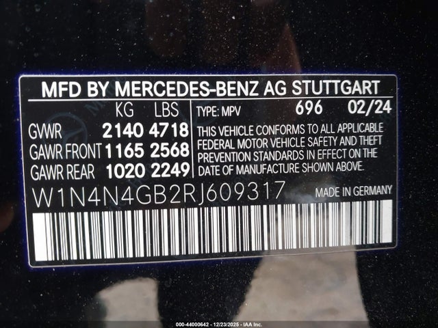 2024 MERCEDES-BENZ GLA 250 W1N4N4GB2RJ609317 Photo 8