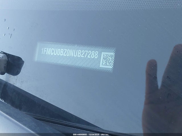 1FMCU0BZ0NUB27288 Ford ESCAPE SE