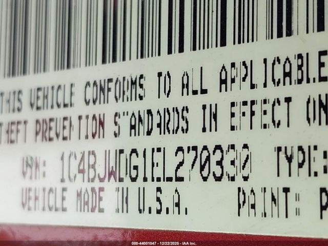 2014 JEEP WRANGLER UNLIMITED 1C4BJWDG1EL270330 Photo 8