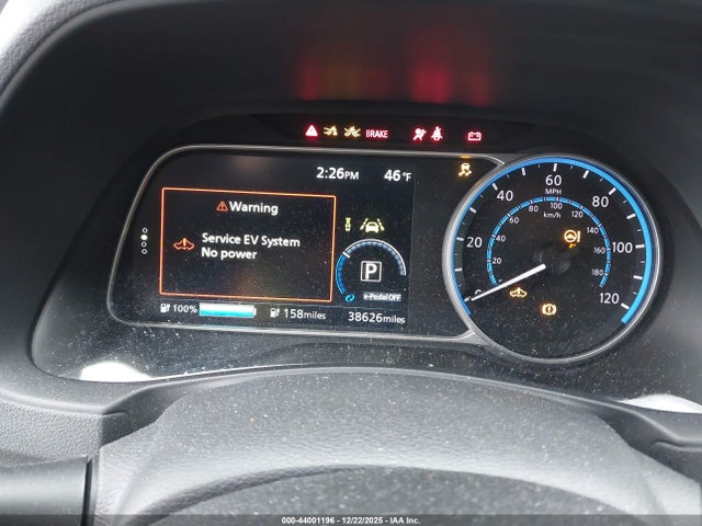 1N4AZ1BV9MC553801 Nissan Leaf S 40 Kwh
