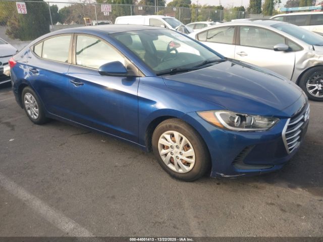 2018 HYUNDAI ELANTRA 5NPD74LFXJH341673