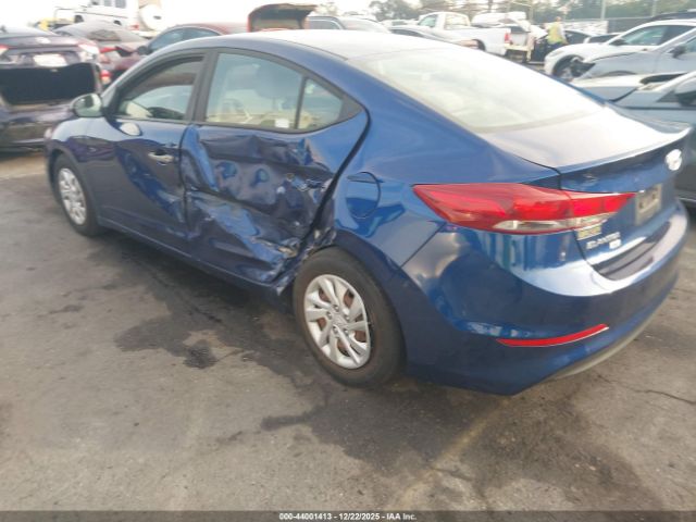 2018 HYUNDAI ELANTRA 5NPD74LFXJH341673 Photo 2
