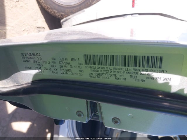 44001459 :رقم المزاد ، 1C6RR6FT7FS714746 vin ، 2015 Ram 1500 Express مزاد بيع