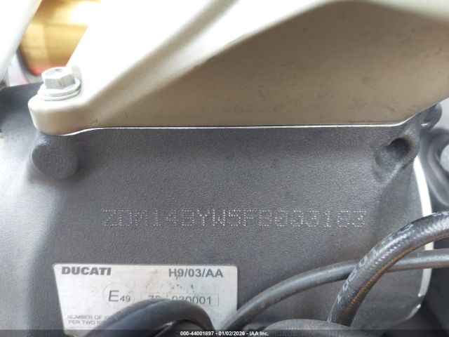 2015 DUCATI SUPERBIKE ZDM14BYW5FB003183 Photo 9