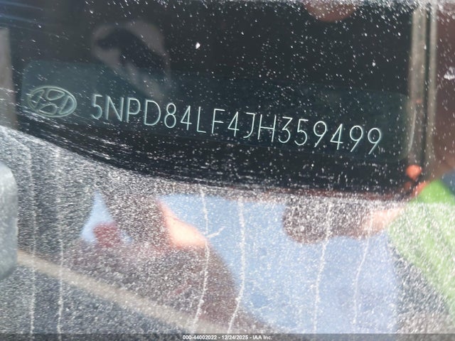 5NPD84LF4JH359499 Hyundai ELANTRA SEL