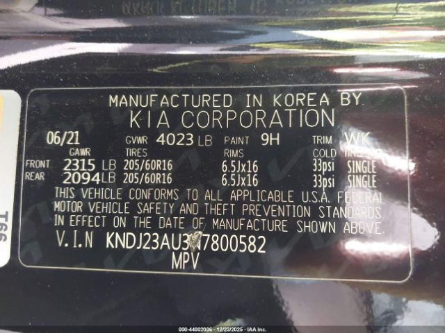 2022 KIA SOUL KNDJ23AU3N7800582 Photo 8