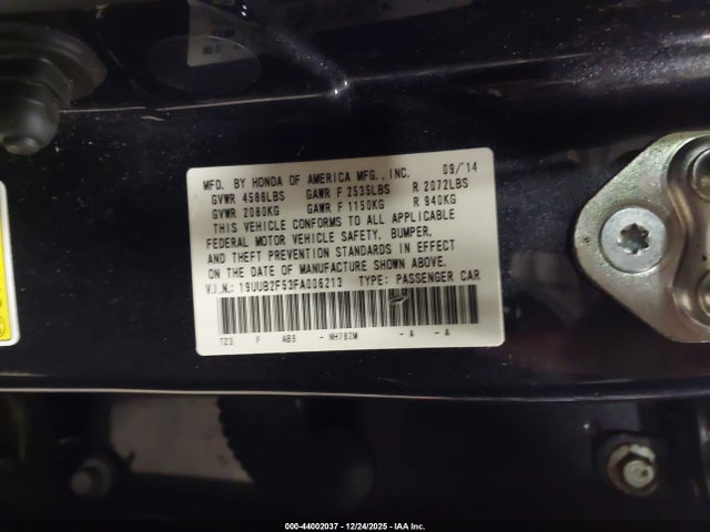 Продаж на аукціоні авто 2015 Acura Tlx V6 Tech, vin: 19UUB2F53FA006213, номер лоту: 44002037