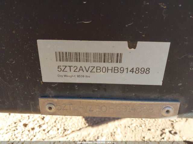 5ZT2AVZB0HB914898 Avenger Travel Trailer