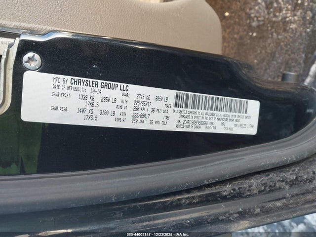 2C4RC1BG8FR583608 Chrysler Town &amp; Country Touring