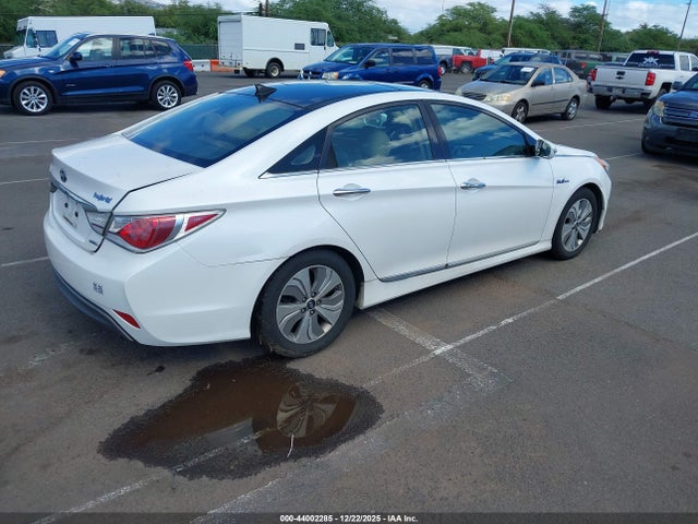 2015 Hyundai Sonata Hybrid Limited მანქანა იყიდება აუქციონზე, vin: KMHEC4A42FA136392, აუქციონის ნომერი: 44002285