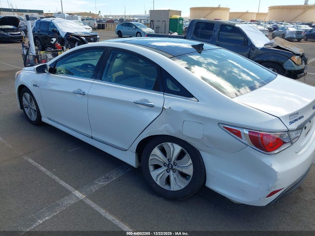 2015 Hyundai Sonata Hybrid Limited მანქანა იყიდება აუქციონზე, vin: KMHEC4A42FA136392, აუქციონის ნომერი: 44002285