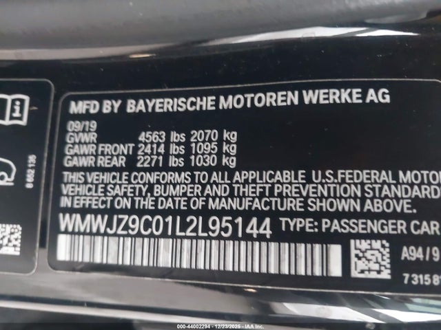 WMWJZ9C01L2L95144 Mini Clubman John Cooper Works