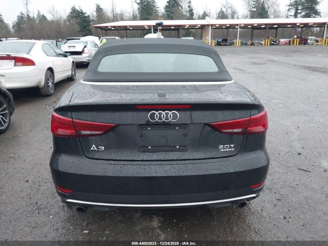 2018 Audi A3 2.0t Premium მანქანა იყიდება აუქციონზე, vin: WAU78LFF8J1061495, აუქციონის ნომერი: 44002823