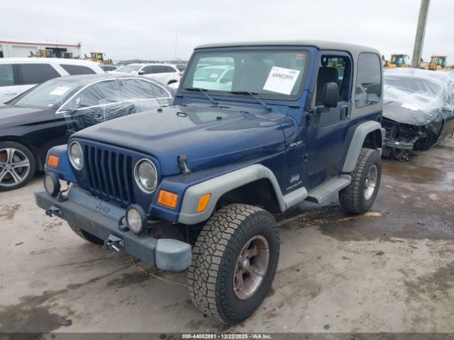 2003 JEEP WRANGLER 1J4FA49S53P326630 Photo 1