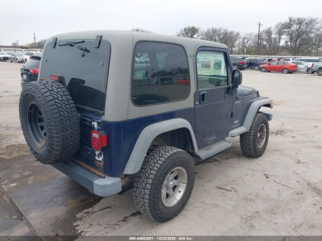 2003 JEEP WRANGLER 1J4FA49S53P326630 Photo 3