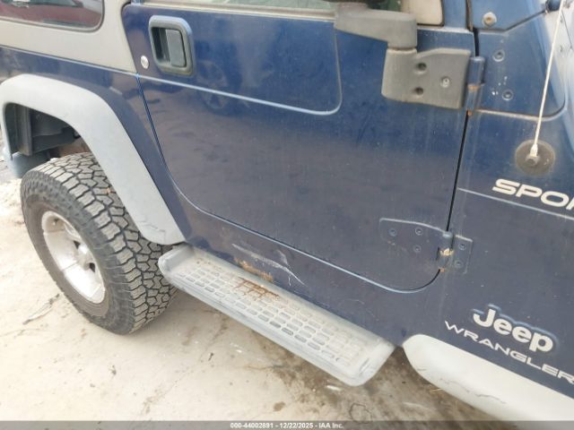 2003 JEEP WRANGLER 1J4FA49S53P326630 Photo 5