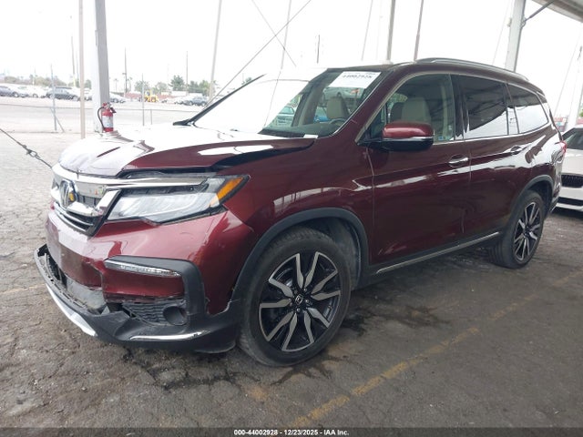 Honda Pilot Awd Elite 2021 5FNYF6H04MB090849 Image 2