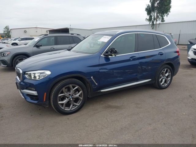 2021 BMW X3 5UXTY3C01M9F54007 Photo 1